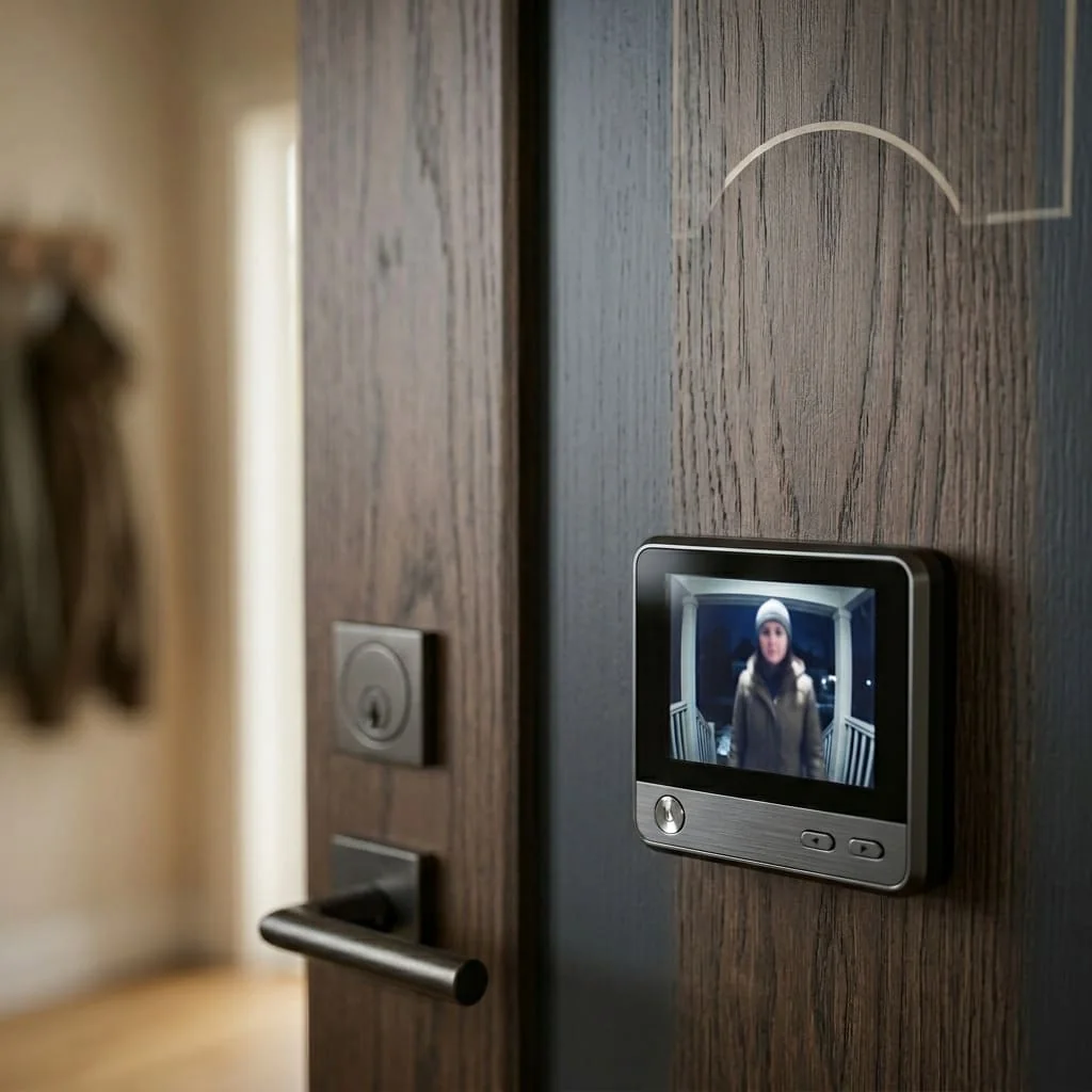 Mirilla digital en El Campello para vivienda de costa, urbanización y segunda residencia